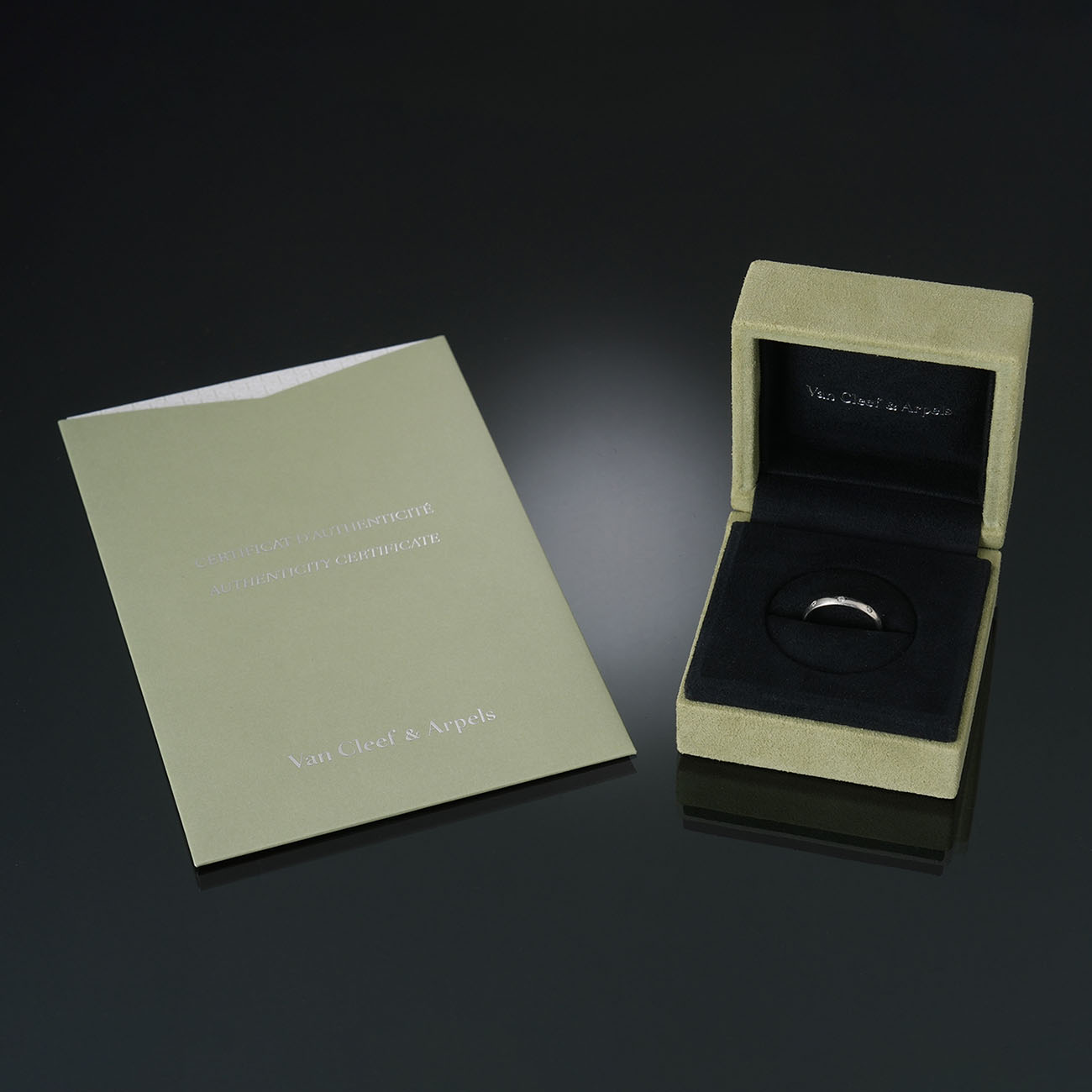 VAN CLEEF & ARPELS(USED)반클리프앤아펠 3P 땅뜨레망 에또왈 웨딩밴드 #49